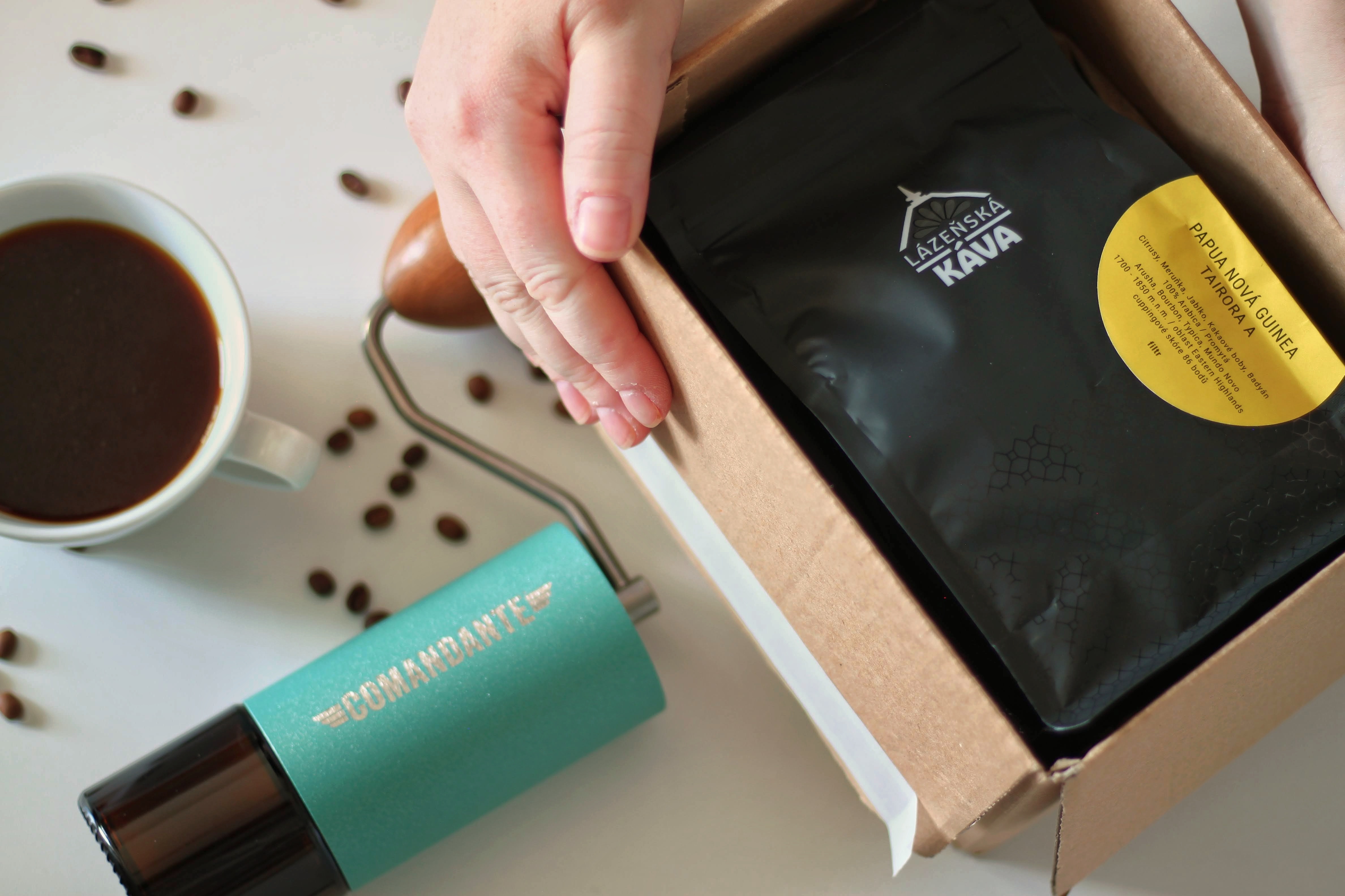 Předplatné kávy | 4, 6 až 12 měsíců bez starostí | Lázeňská káva